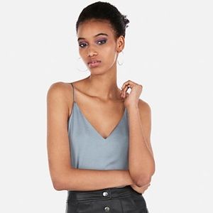 NWT Express Downtown Cami Steel Blue